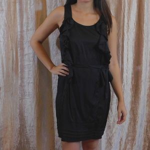 Little Black Dress W/ Ruffles